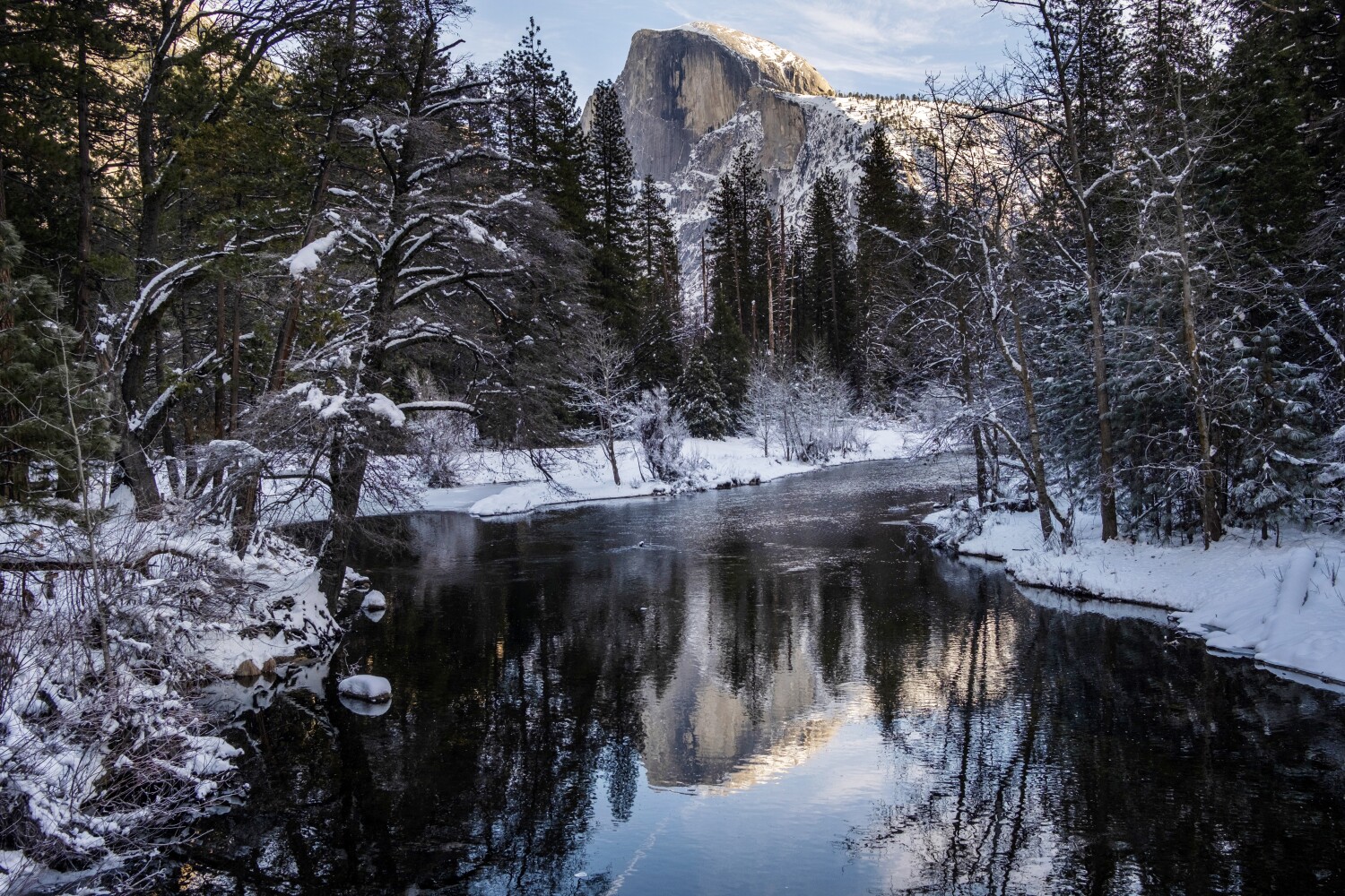 Postcard from Yosemite and beyond: Winter snowfall blankets the Sierra