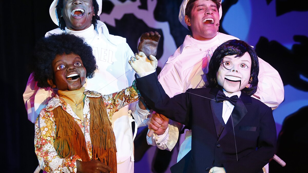 Michael Jackson As Musical Parody It S For The Love Of A Glove Los Angeles Times