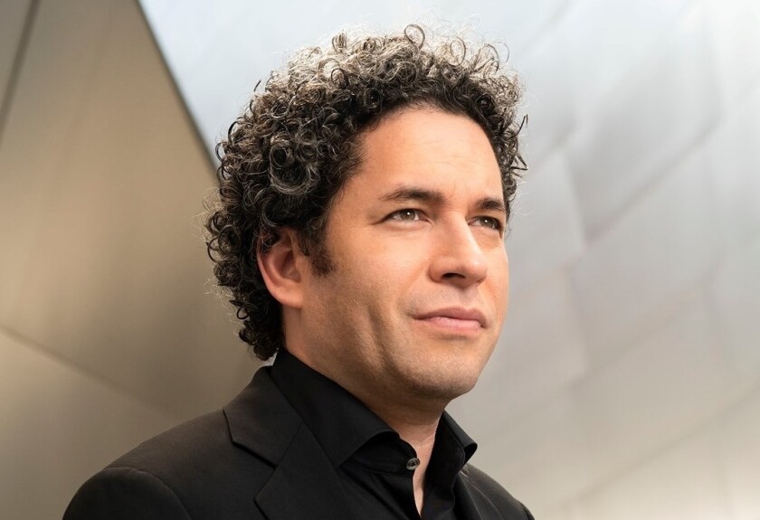 The Venezuelan conductor Gustavo Dudamel is another of the Latinos awarded at the 2021 Grammy Awards.