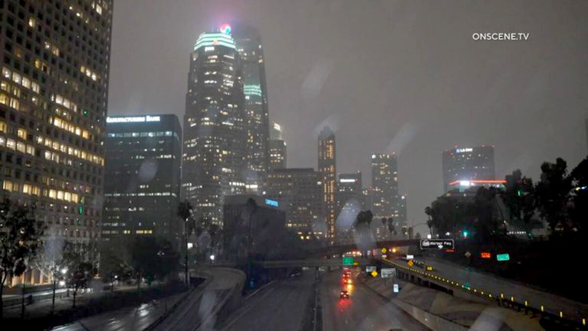 Massive storm to lash Southern California with three days of rain and snow