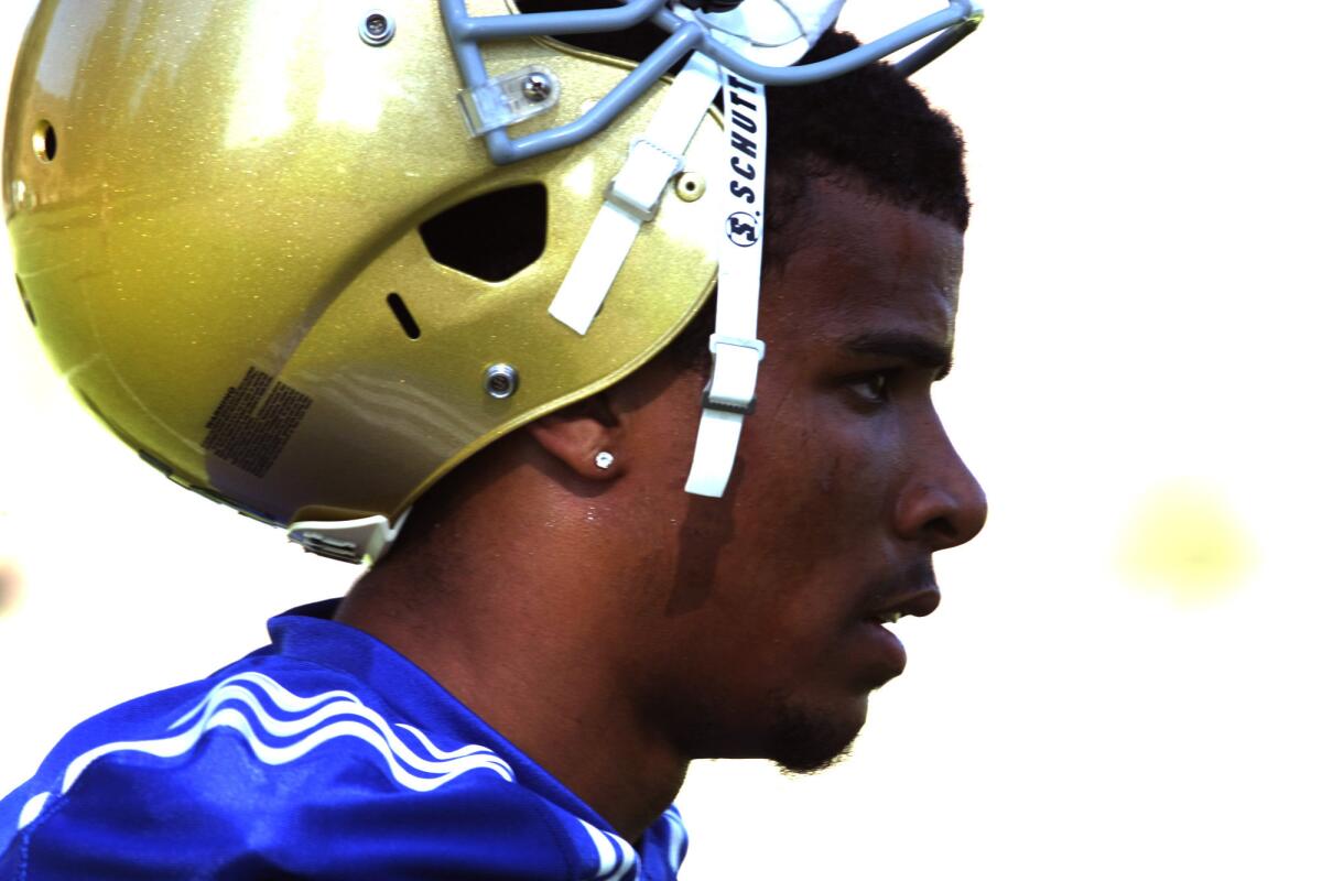 Receiver Devin Lucien, shown with UCLA in 2013, transferred to Arizona State as a graduate student.