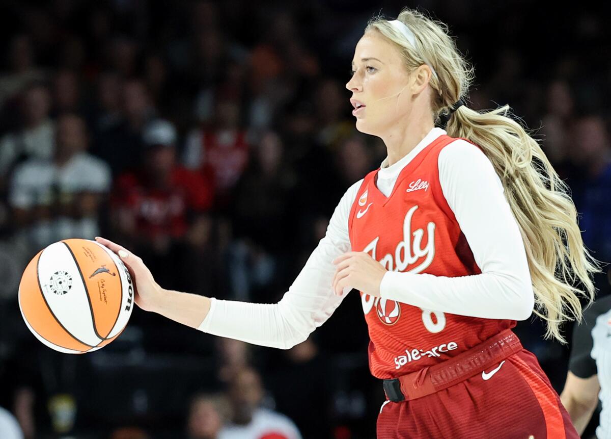 Sophie Cunningham: 'Biological men' don't belong in women's sports - Los Angeles Times