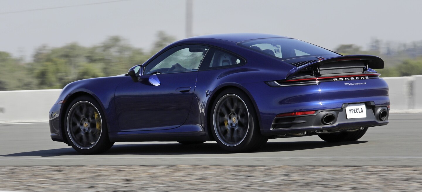 Review Porsche S 2020 911 Sports Car Is Peppier Than Ever Los Angeles Times