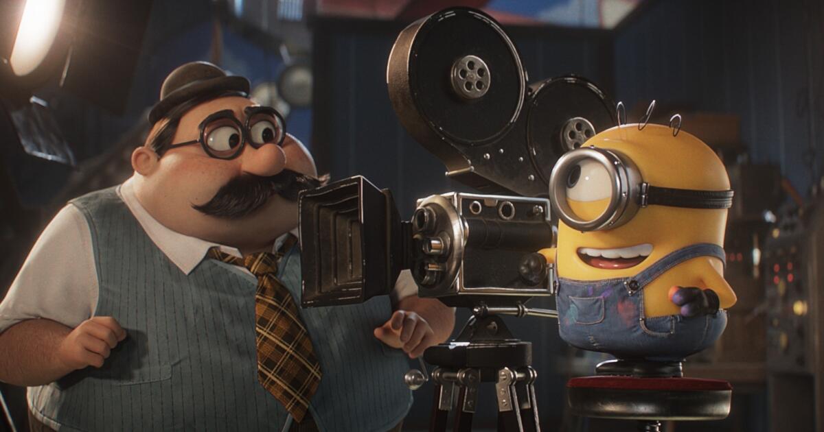 Revue ‘Minions & Monsters’ : Bande jaune noire et blanche