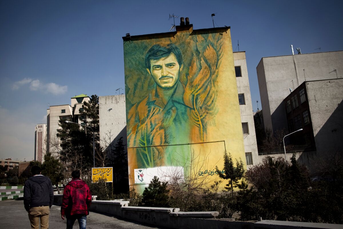 Mural in Iran