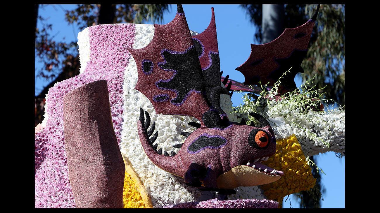 Photo Gallery: Dreamworks, American Armenian floats on display in Pasadena