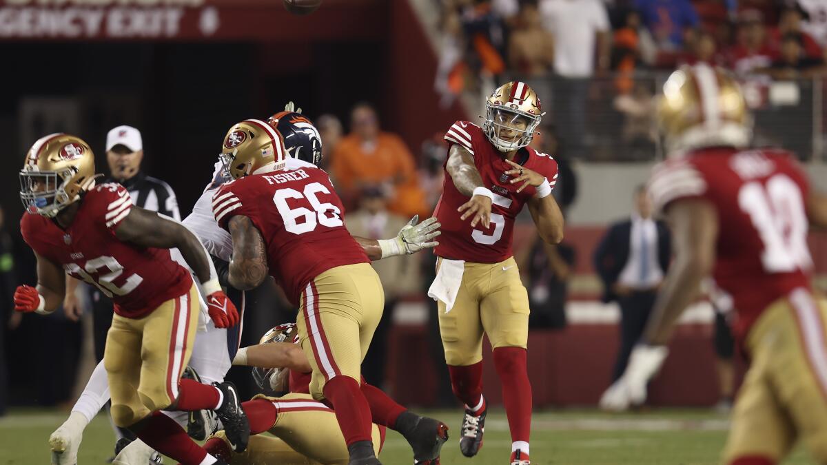 49ers Top Plays from their Preseason Win Over the Broncos