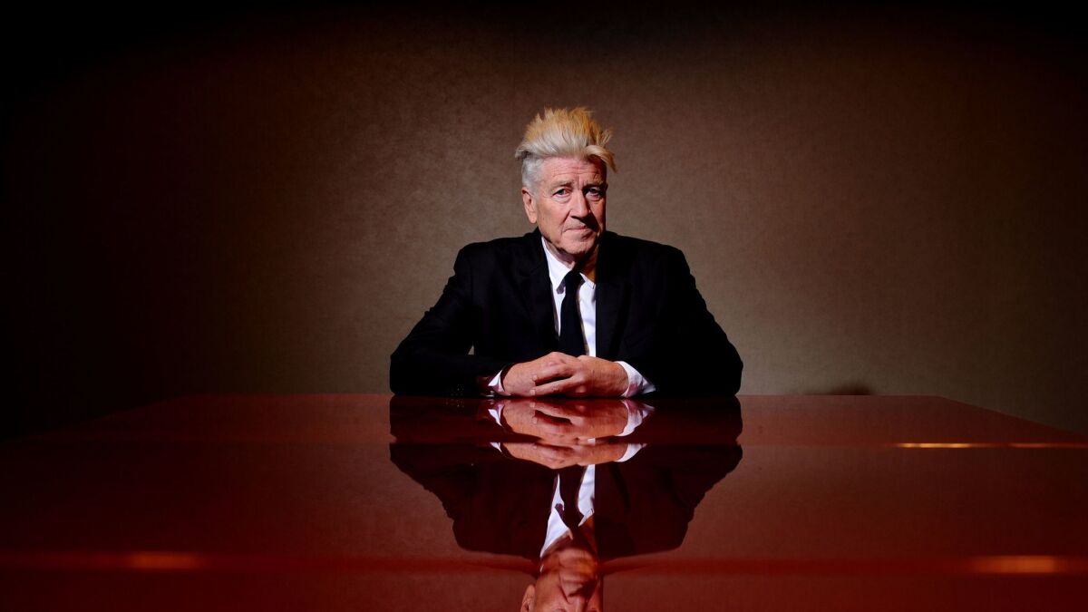 Director and producer David Lynch