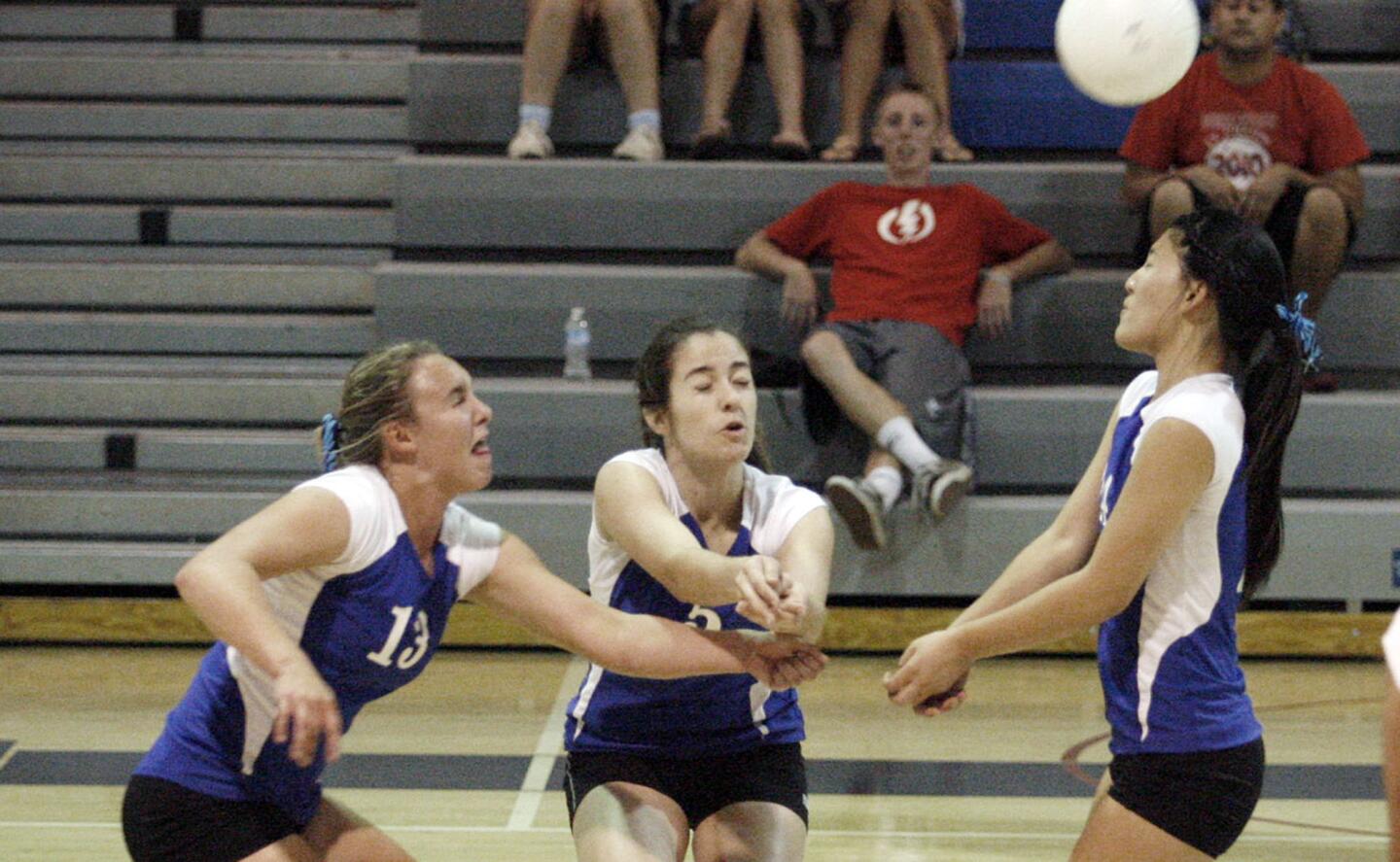 Burbank vs. Burroughs girls' volleyball