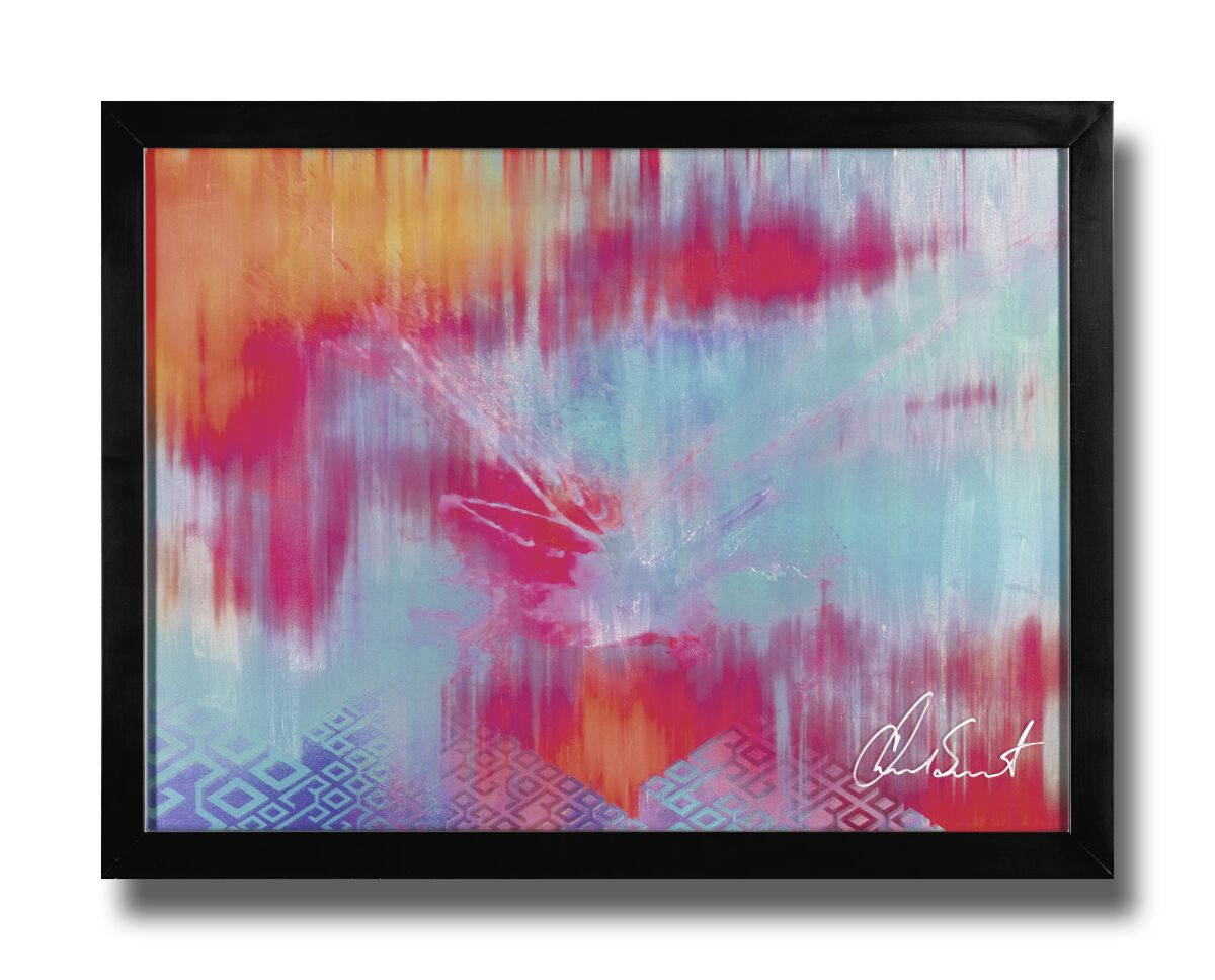 The Art of Chad Smith opens at EC Gallery in Solana Beach beginning Thursday, Feb. 27, and extends through Sunday, March 1. (Above) An art piece by Chad Smith.