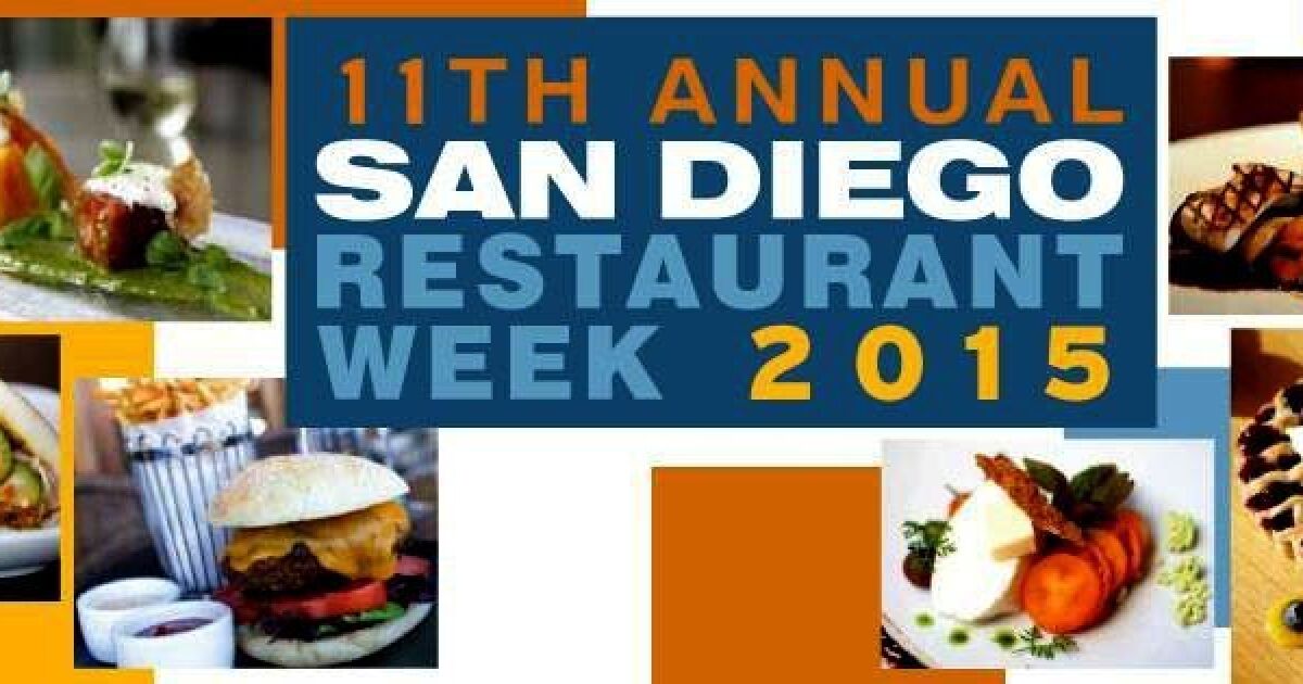 San Diego Restaurant Week offers specially priced menus, Jan. 1824