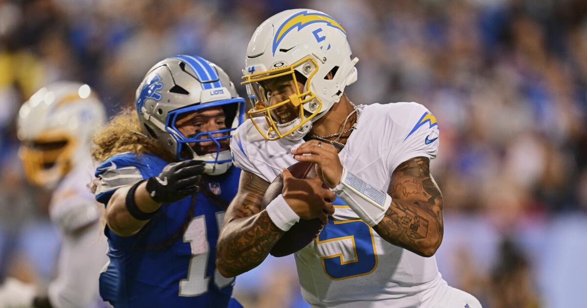 Hall of Fame Game takeaways: Trey Lance and Chargers beat Lions Hall of Fame Game takeaways: Trey Lance and Chargers beat Lions
