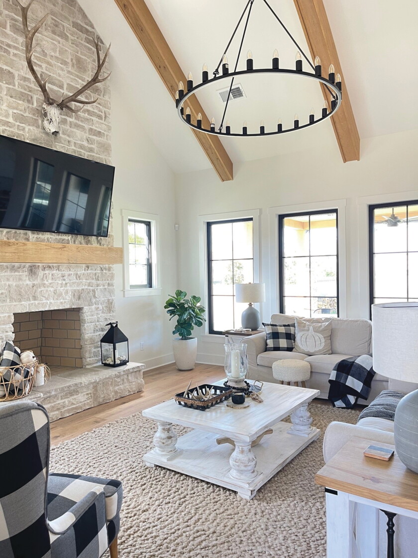 Designers are moving to warmer colors such as beige, tan, caramel and cocoa, including on structural elements like brick.