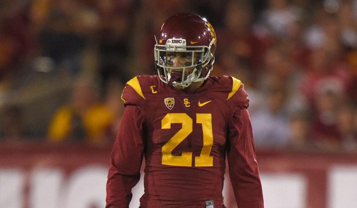 USC linebacker Su'a Cravens has given the Trojans' defense stability and versatility.