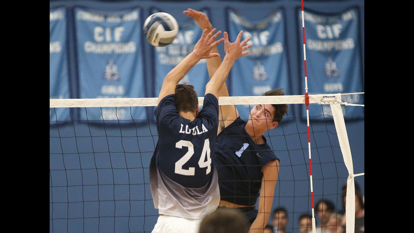 Photo Gallery: Corona del Mar vs. Loyola in volleyball