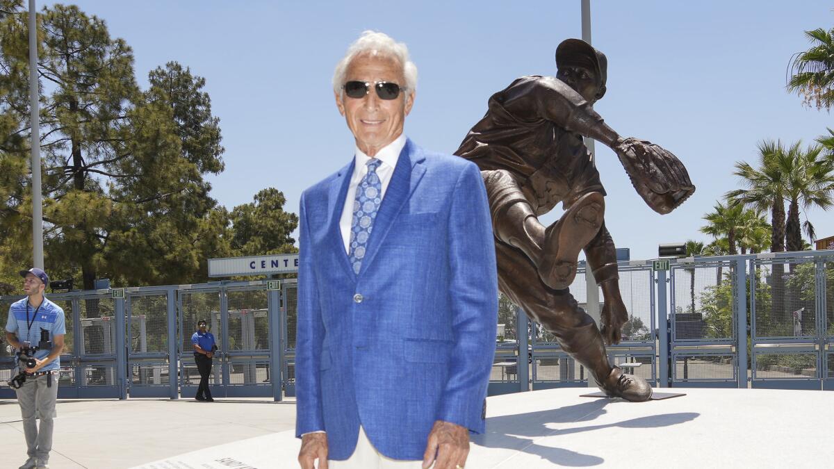 Sandy Koufax Gives Gracious Speech at His Statue Unveiling at