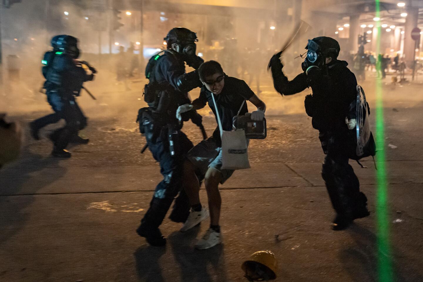 Unrest and chaos in Hong Kong