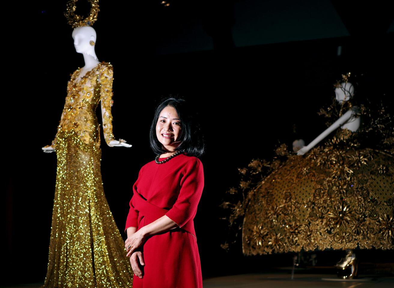 Photo Gallery: World-renowned couture designer Guo Pei at Bowers Museum