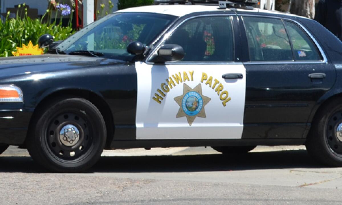 A California Highway Patrol car.