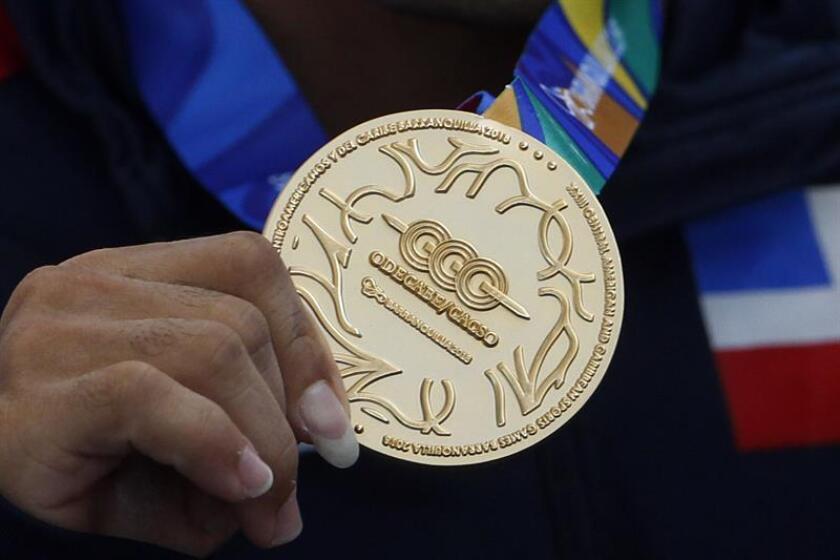 Una medalla de oro de los Juegos Centroamericanos y del Caribe 2018 fue registrada este sábado, en Barranquilla (Colombia). EFE