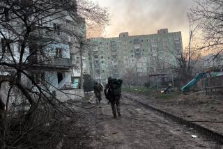 Ukrainian soldiers in the city of Bakhmut?hold on in war's bloodiest battle