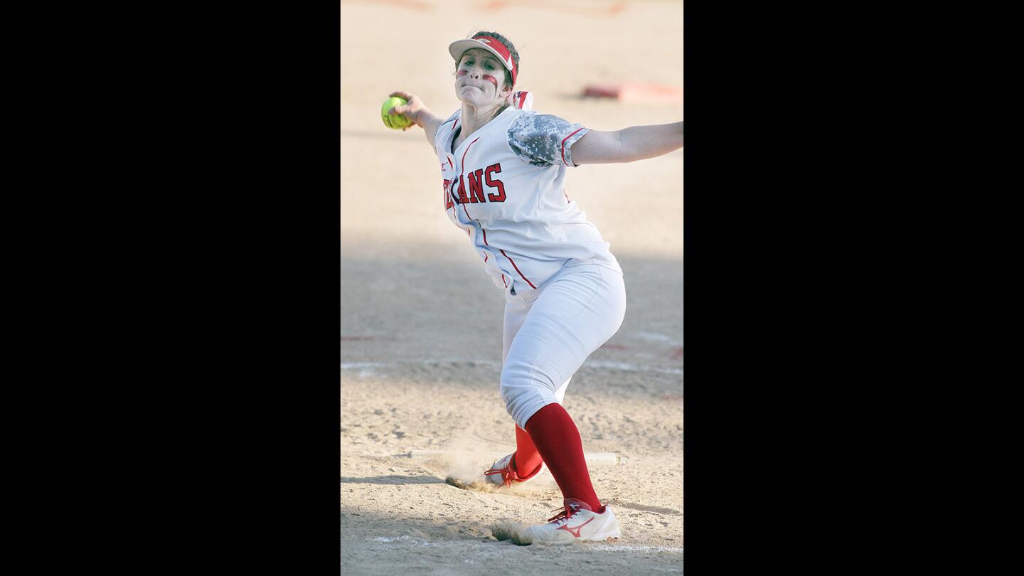 Photo Gallery: Rival softball, Burroughs vs. Burbank