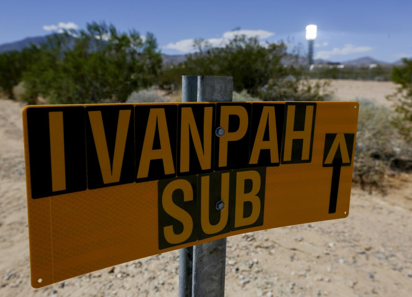 Ivanpah solar farm