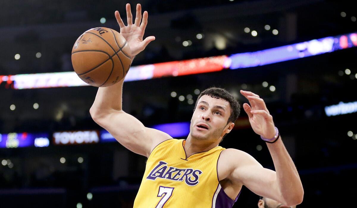 Lakers forward Larry Nance Jr.