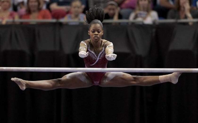 Douglas Wieber Tie In 1st Night Of Gym Nationals The San