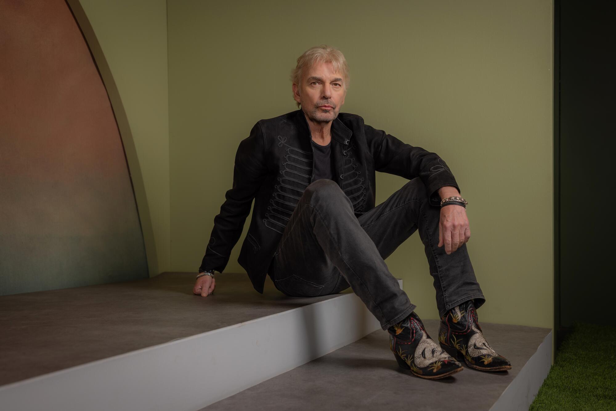 Billy Bob Thornton poses for the L.A. Times Emmy Drama Roundtable