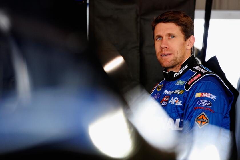 NASCAR driver Carl Edwards will take the wheel for Joe Gibbs Racing this season after spending 11 years with Roush Fenway Racing.