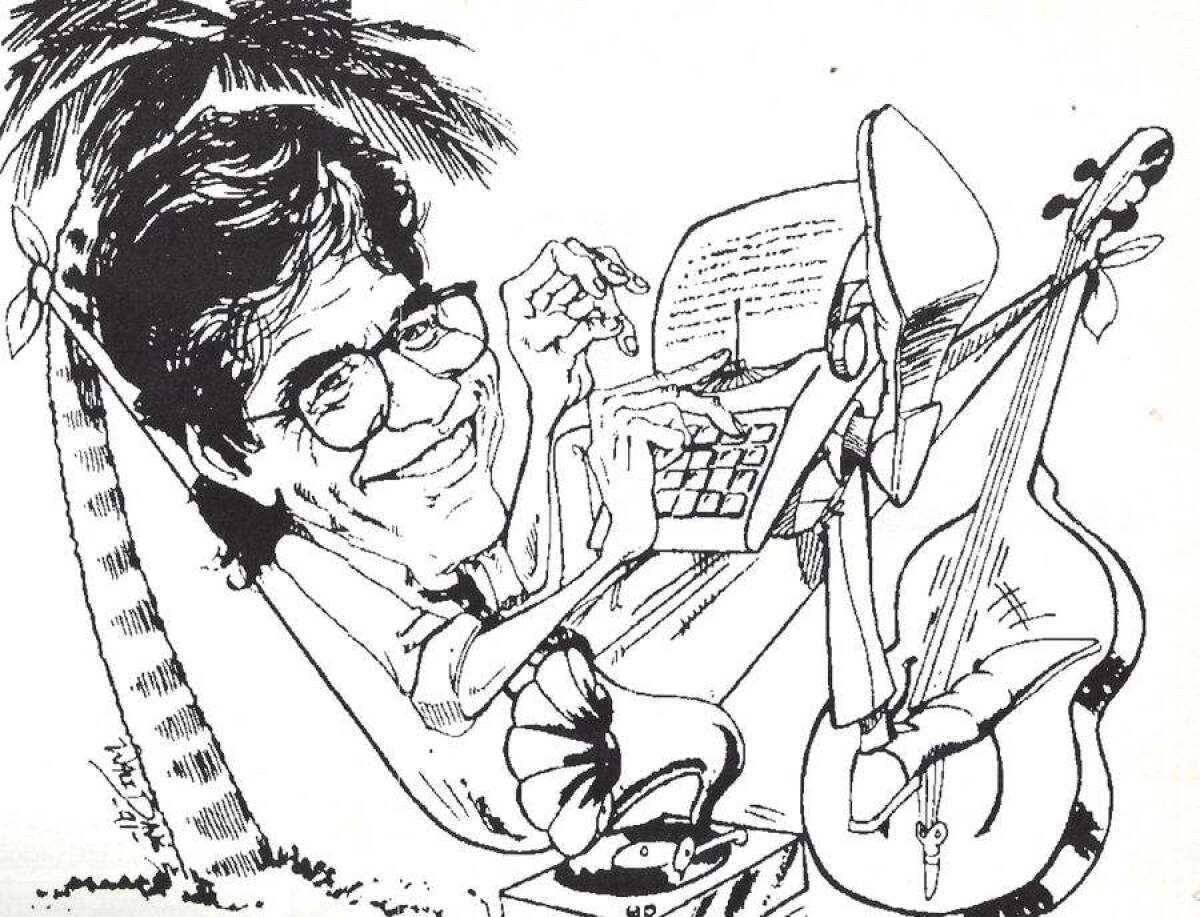 La caricatura que distinguió a Manny González en su columna satírica.