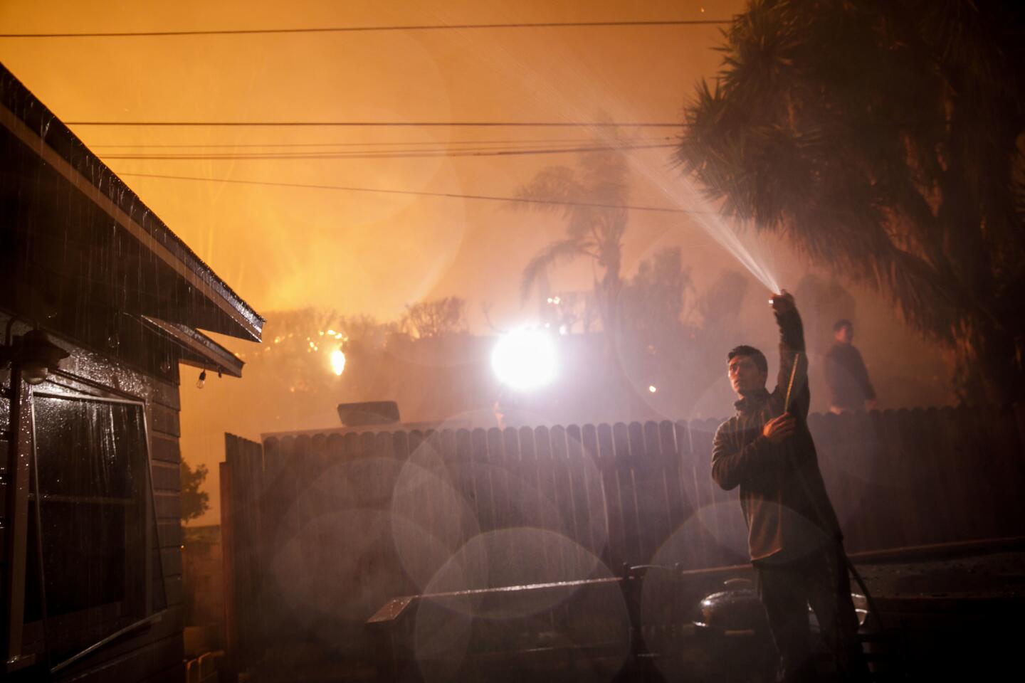 Thomas fire in Ventura County