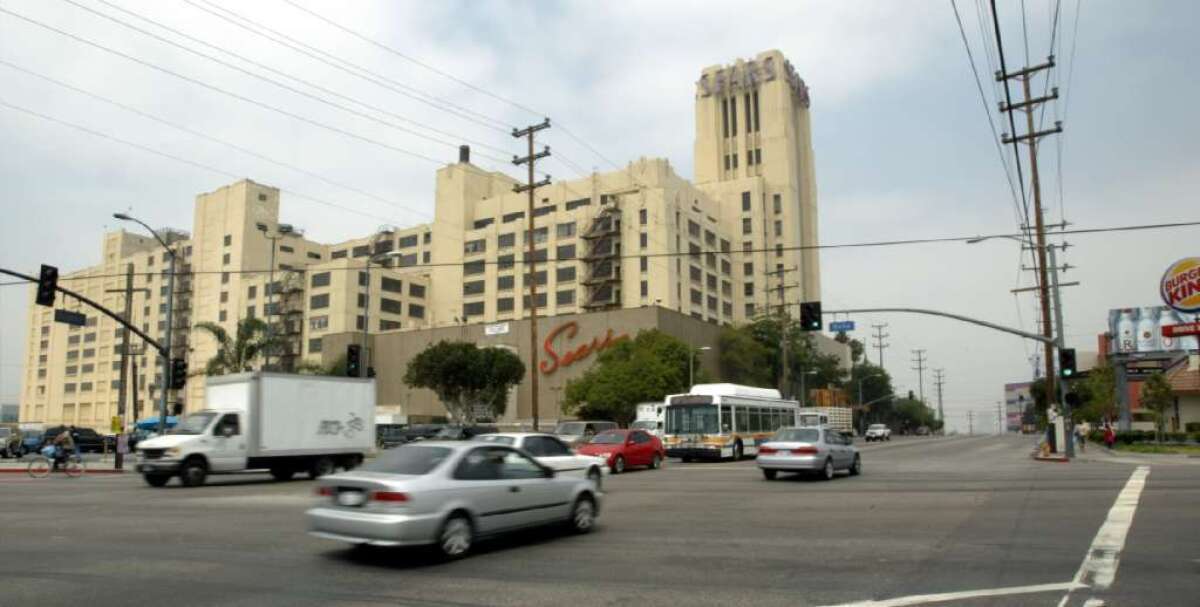 The 1.8-million-square-foot Sears property on Olympic Boulevard in Boyle Heights dates to the 1920s.