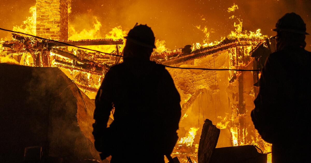 L.A. County had extra firefighters ready. How many were near Altadena? L.A. County had extra firefighters ready. How many were near Altadena?