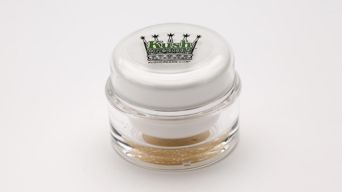 Aloe-Based Face and Eye Cream from Kush Creams.