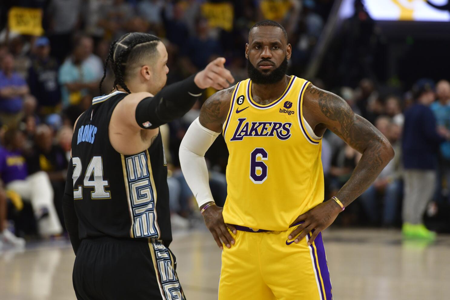 Clutch LeBron James guides Lakers to overtime win, 3-1 series lead over  Grizzlies