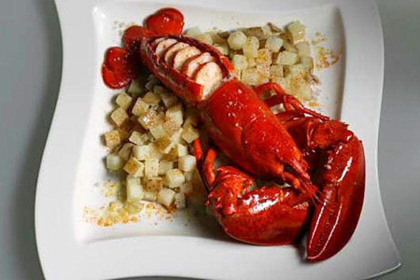SPANISH AMERICAN: Bogavante a la gallega, with lobster and potato, is an adaptation of a classic octopus dish.