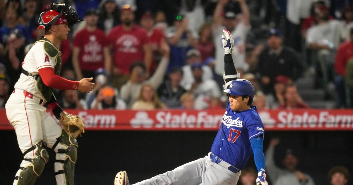 Mookie Betts, Shohei Ohtani and more Dodgers pile on runs during rout of Angels