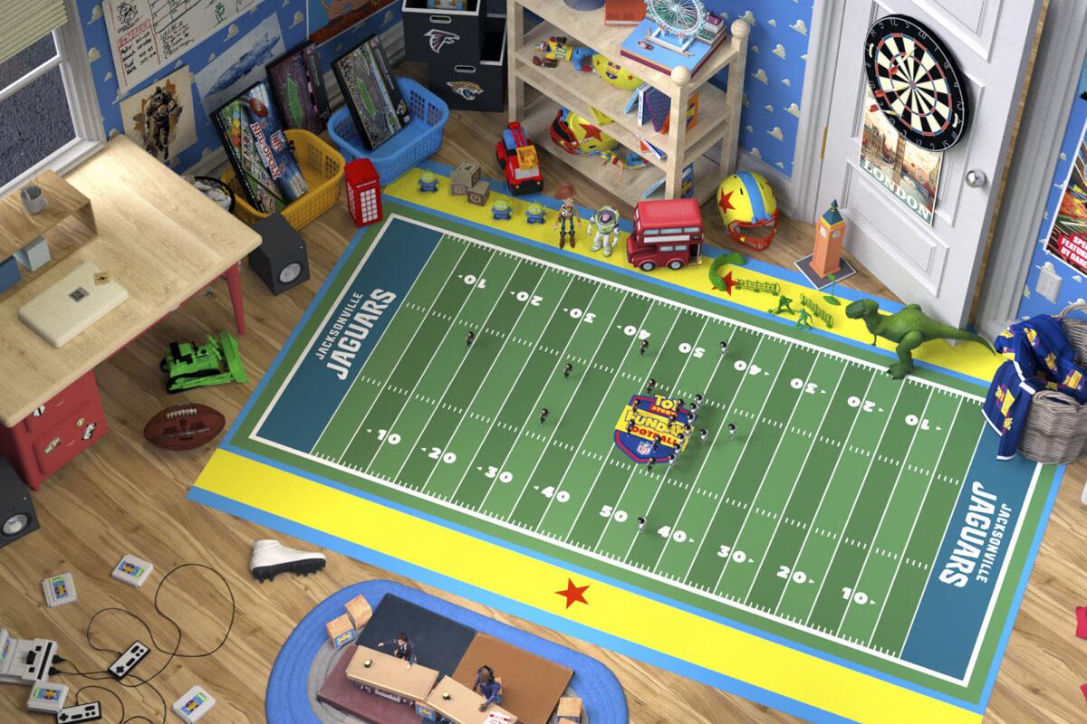 Toy Story characters set to join the NFL universe in innovative