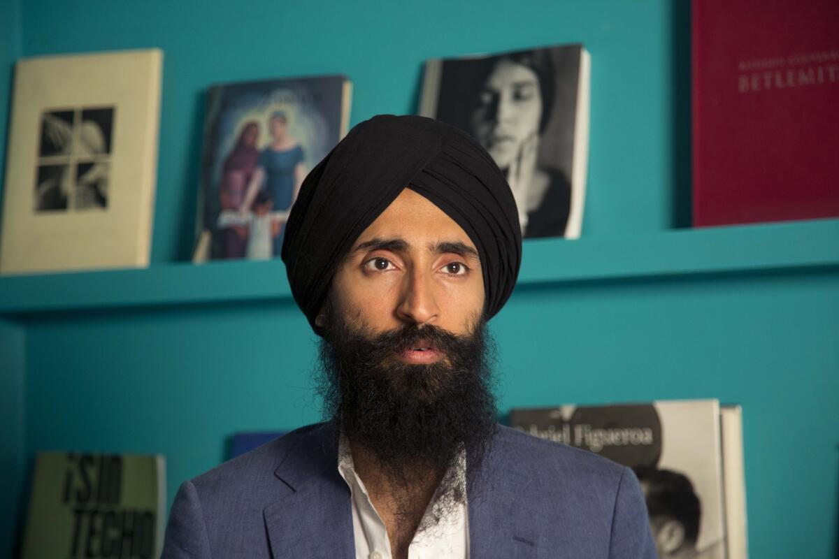 Waris Ahluwalia, a member of the Sikh community and an Indian American actor and designer, wasn't allowed to board a Mexico City-to-New York flight after refusing to remove his turban.