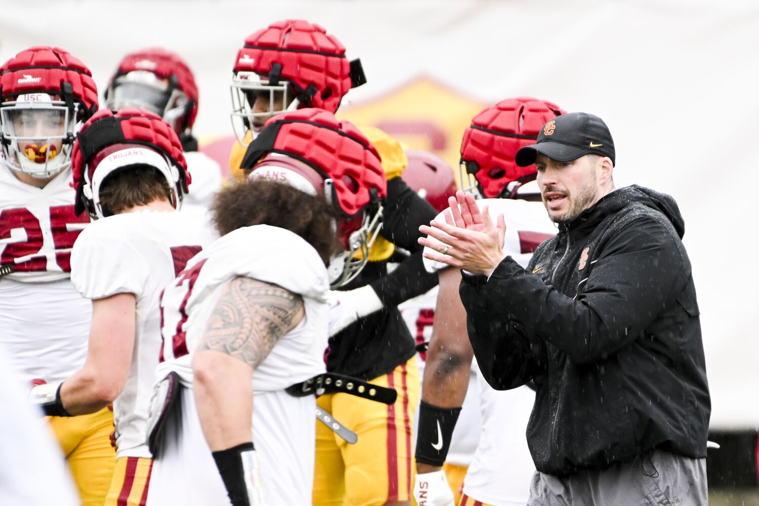 Alex Grinch says USC can't rush defensive overhaul. 'You can't microwave it'