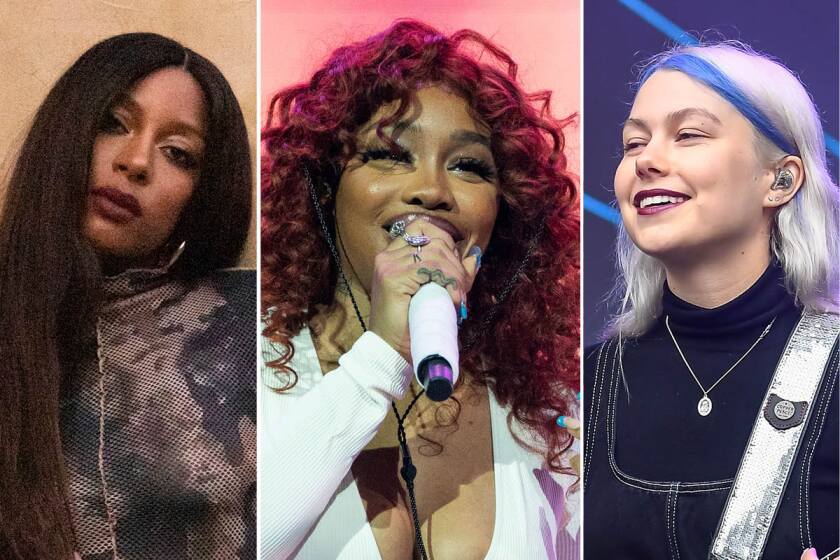 autobiography biography malediction benediction (From left) Victoria Monét, SZA and Phoebe Bridgers