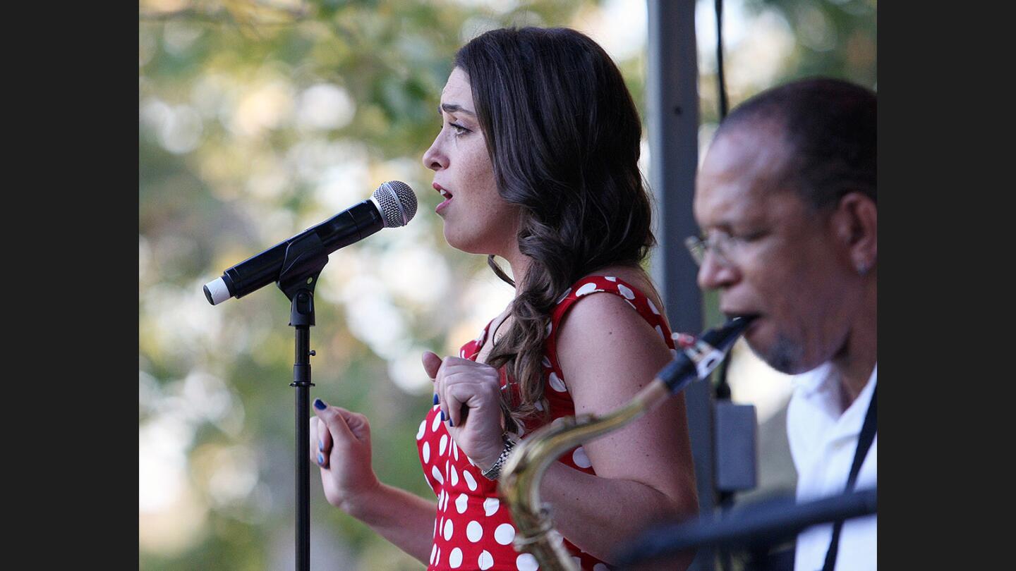 Photo Gallery: Verdugo Swing Bands performs first in the Summer Concerts in the Park series at Verdugo Park