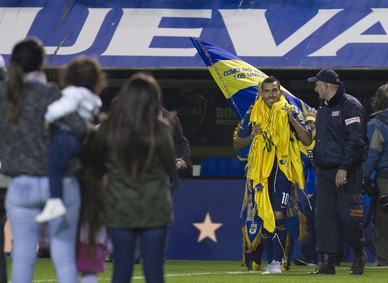 FBL-ARGENTINA-TEVEZ-BOCA JUNIORS