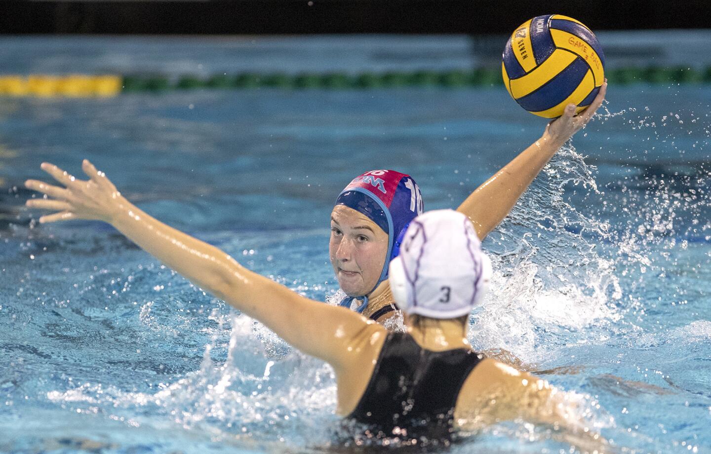 Photo Gallery: Corona del Mar vs. Carlsbad in girls’ water polo