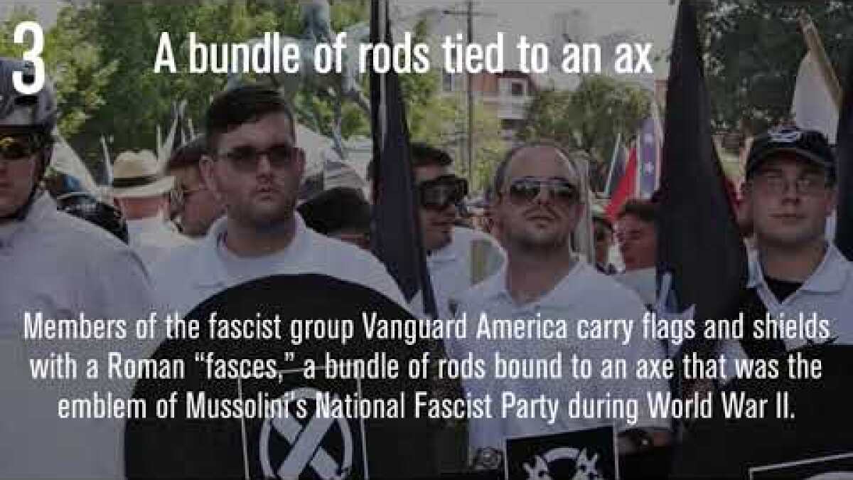 A Guide To Some Of The Far Right Symbols Seen In Charlottesville Los Angeles Times