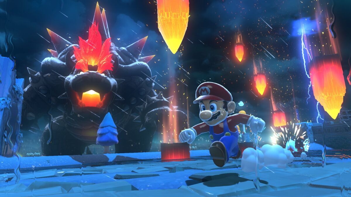 Bowser is in the midst of an existential, anger-driven crisis in "Bowser's Fury."