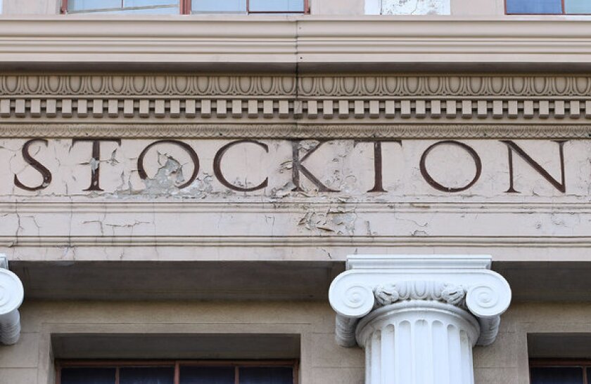 U.S. Bankruptcy Judge Christopher Klein ruled that Stockton will be allowed to file for bankruptcy protection.