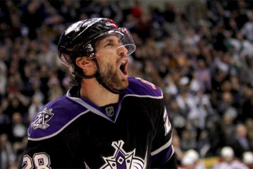Kings center Jarret Stoll suffered a seizure at his Hermosa Beach home on Wednesday.